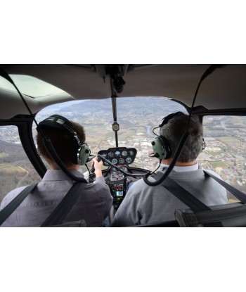 CHALON - Introductory flight in R44 60min