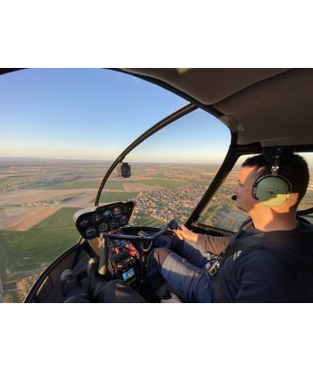 CHALON - Introductory flight in R44 20 min