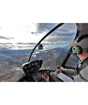 30' Panoramic flight on R44 from Grenoble