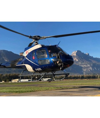 GRENOBLE - Vol d'initiation au pilotage sur AS350 45 min