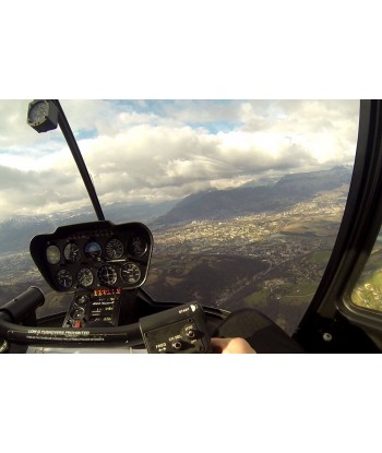 20' Belledone Massif on R44 from Grenoble